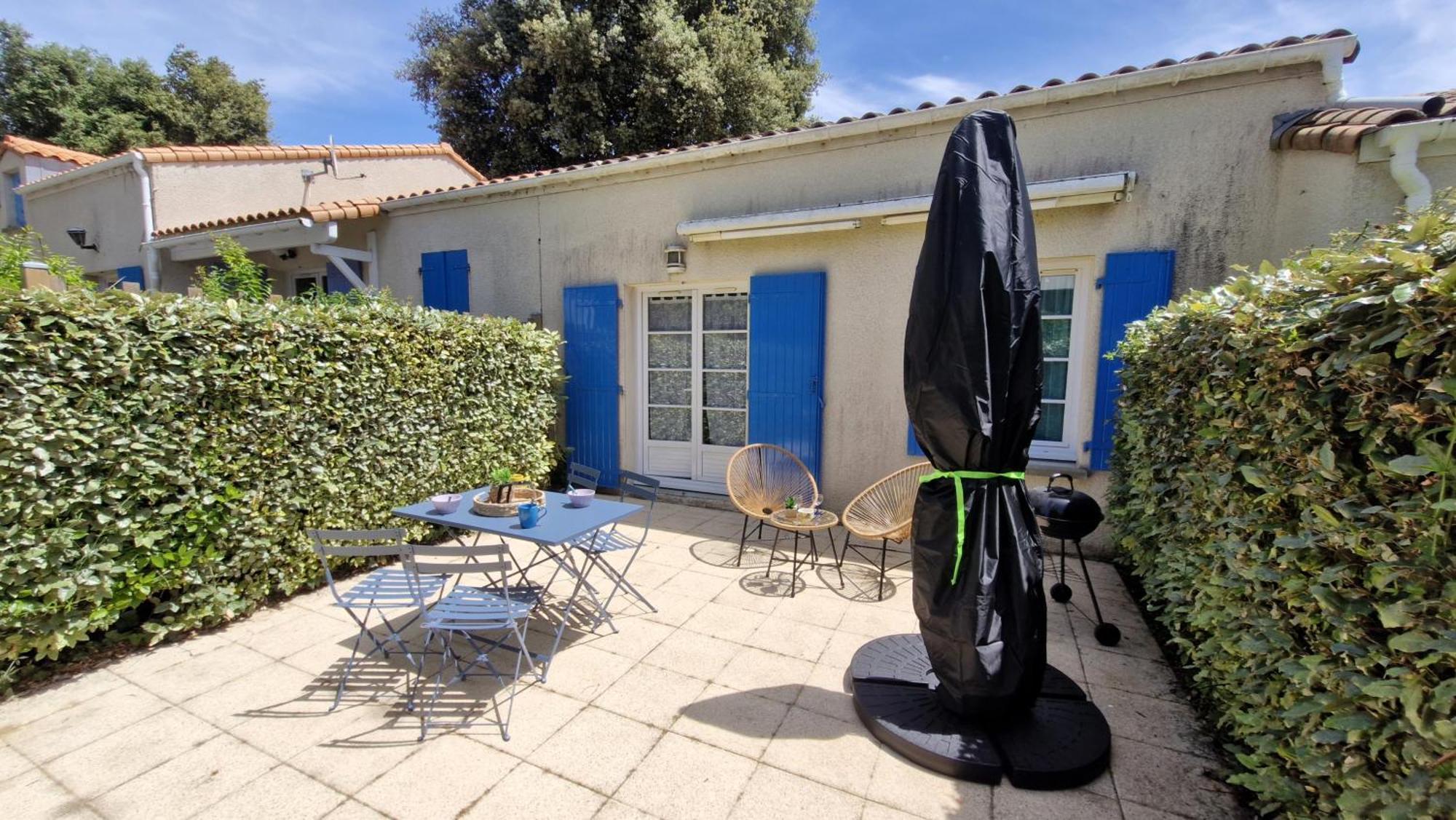 Meschers Sur Gironde - Maisonnette De Vacances - Terrasse - Proche Plage Eksteriør billede