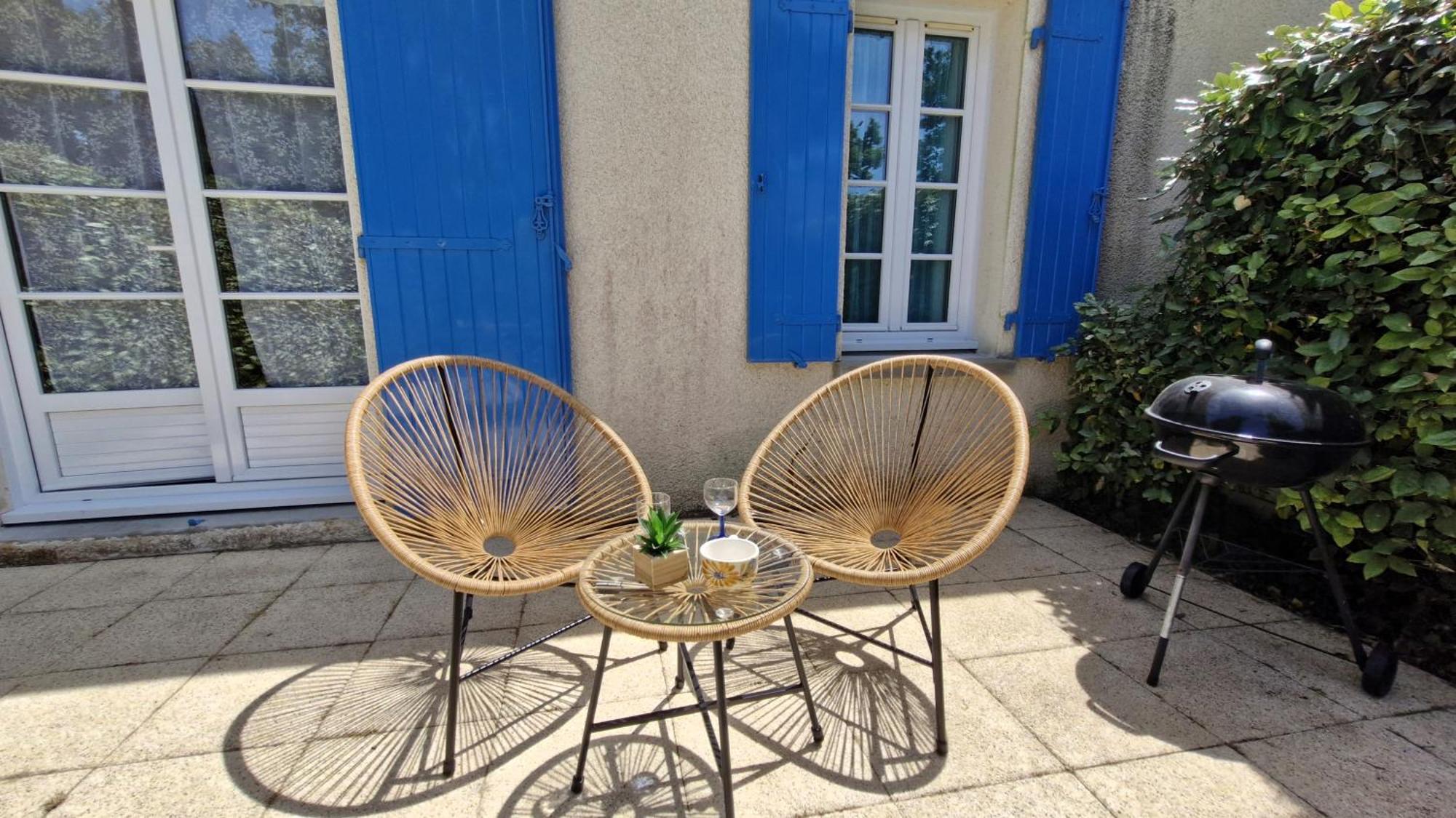 Meschers Sur Gironde - Maisonnette De Vacances - Terrasse - Proche Plage Eksteriør billede