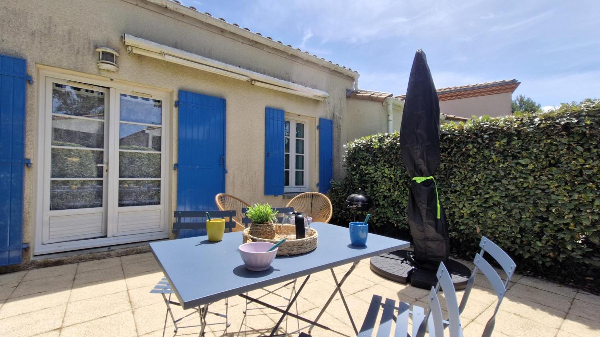 Meschers Sur Gironde - Maisonnette De Vacances - Terrasse - Proche Plage Eksteriør billede